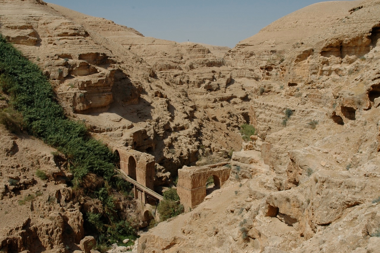 Nakhal Perat aquaduct (not Wadi Qelt) Midbar Yehudah